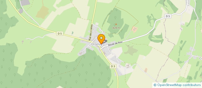 localisation de l'entreprise MADAME ANNE-CLAUDE BESSOT  OISELAY-ET-GRACHAUX