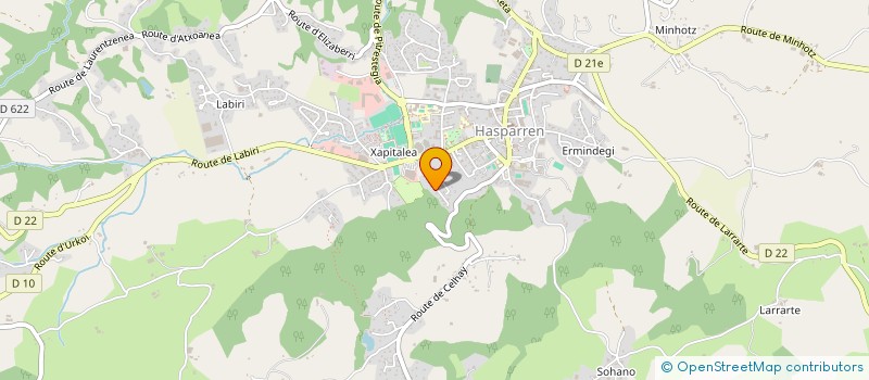 localisation de l'entreprise MADAME ANNE-CLAUDE CULIANEZ à HASPARREN