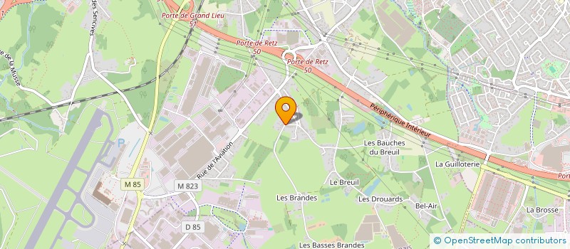 localisation de l'entreprise MADAME ANNE-CLAUDE GUILMAULT à BOUGUENAIS