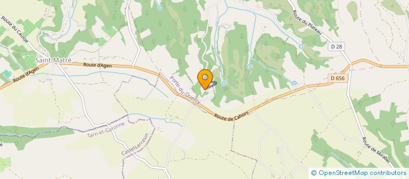 localisation de l'entreprise MADAME ANNE-CLEMENCE BAZIN  PORTE-DU-QUERCY