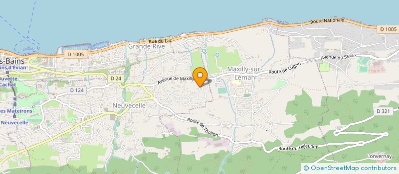 localisation de l'entreprise MADAME ANNE CLOCHEY  NEUVECELLE