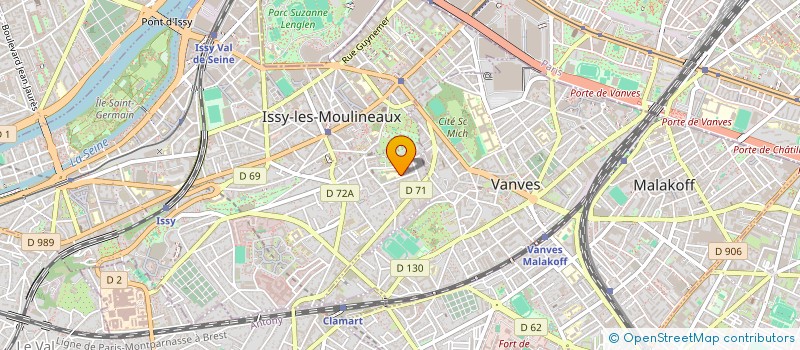 localisation de l'entreprise MADAME ANNE COCHET à ISSY-LES-MOULINEAUX