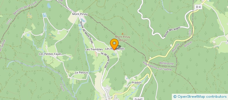 localisation de l'entreprise MADAME ANNE COILLARD  RANCHAL