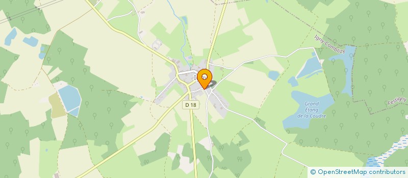 localisation de l'entreprise MADAME ANNE COLIN  IGNY-COMBLIZY