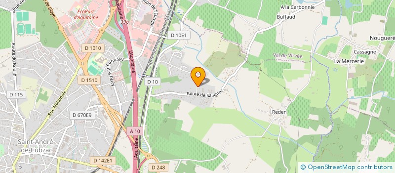 localisation de l'entreprise MADAME ANNE-COLINE GANOVA  SAINT-ANDRE-DE-CUBZAC