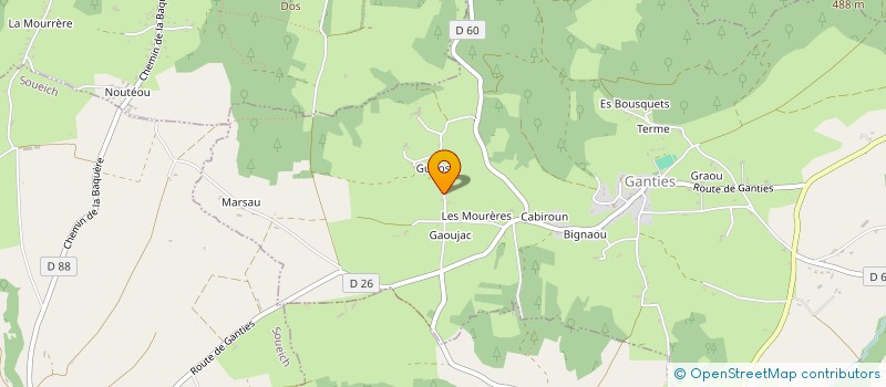 localisation de l'entreprise MADAME ANNE-COLINE GRANDHAIE  GANTIES