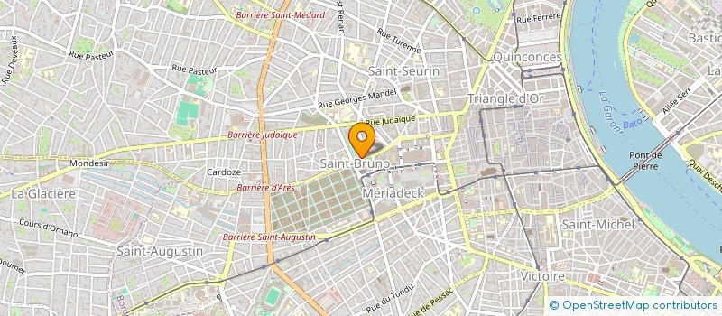 localisation de l'entreprise MADAME ANNE-COLINE THIBURCE à BORDEAUX