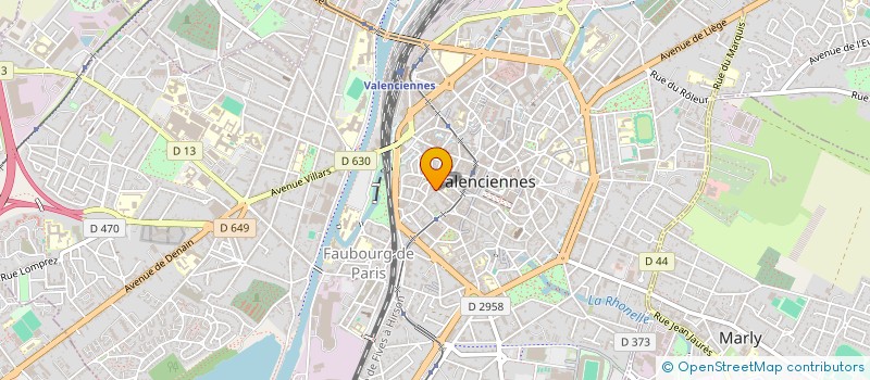 localisation de l'entreprise MADAME ANNE COLLET à VALENCIENNES