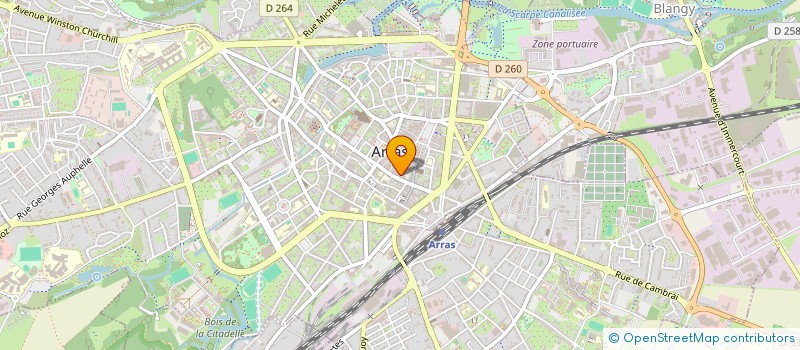 localisation de l'entreprise MADAME ANNE COLLET à ARRAS
