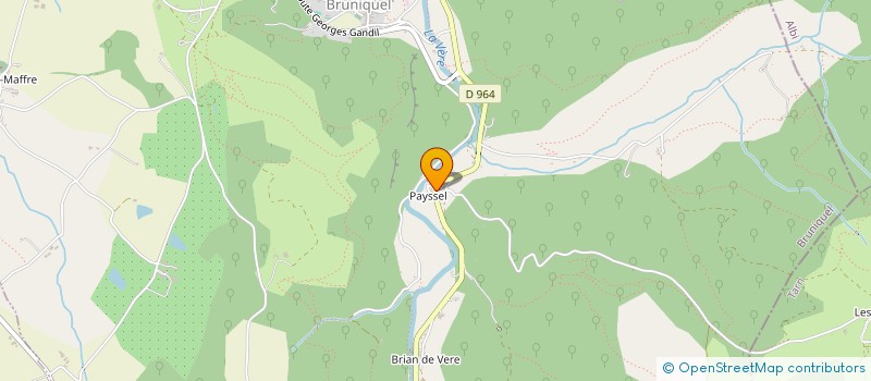 localisation de l'entreprise MADAME ANNE COLLIN  BRUNIQUEL