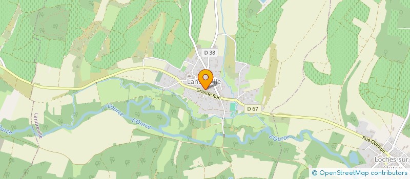 localisation de l'entreprise MADAME ANNE COLLON à LANDREVILLE