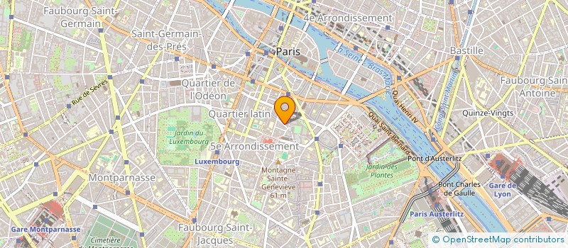 localisation de l'entreprise MADAME ANNE COLONNA  PARIS