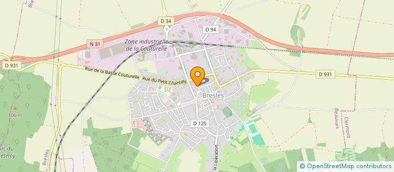 localisation de l'entreprise MADAME ANNE COMBAUD  THERDONNE