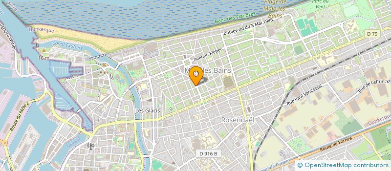 localisation de l'entreprise MADAME ANNE COMPIGNIE à DUNKERQUE