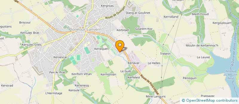 localisation de l'entreprise MADAME ANNE CONAN à PLONEOUR-LANVERN