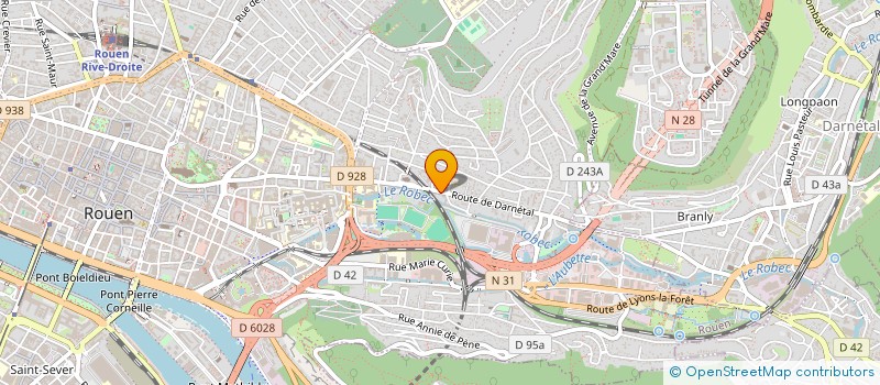 localisation de l'entreprise MADAME ANNE CORDIER  ROUEN