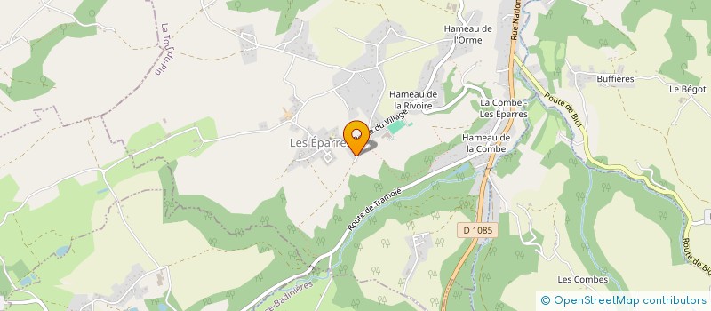 localisation de l'entreprise MADAME ANNE CORDONNIER  LES EPARRES