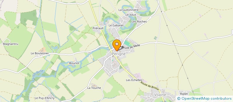 localisation de l'entreprise MADAME ANNE CORINNE SUIRE  BRIOUX-SUR-BOUTONNE