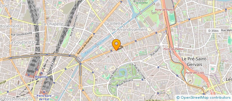 localisation de l'entreprise MADAME ANNE CORNET  PARIS