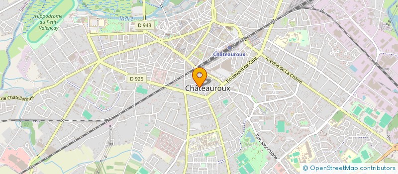 localisation de l'entreprise MADAME ANNE CORNU à CHATEAUROUX