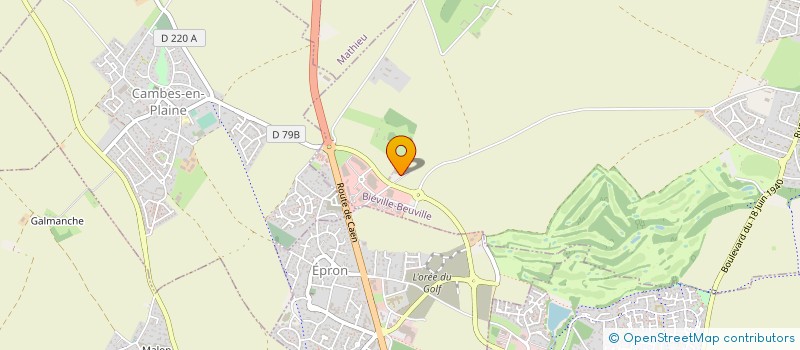 localisation de l'entreprise MADAME ANNE COSTREL DE CORAINVILLE  BIEVILLE BEUVILLE