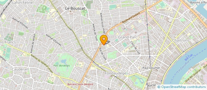 localisation de l'entreprise MADAME ANNE COTIS à BORDEAUX