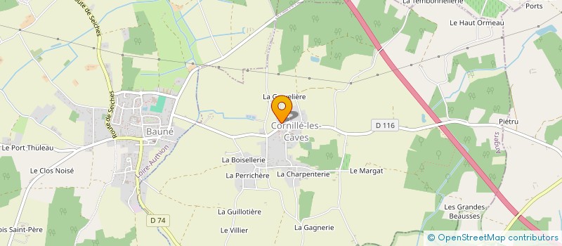 localisation de l'entreprise MADAME ANNE COTTIN à CORNILLE-LES-CAVES