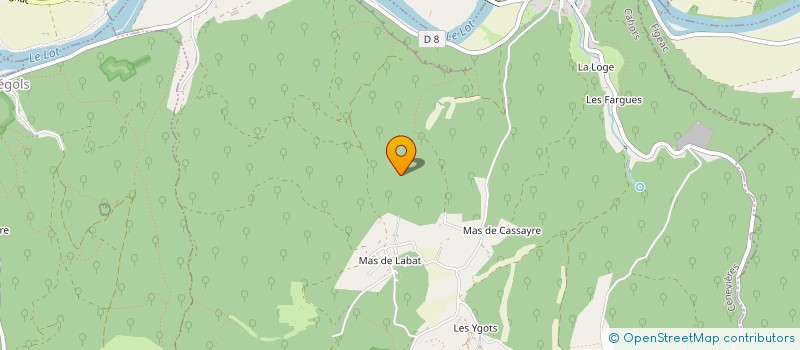 localisation de l'entreprise MADAME ANNE COUDERC  CABRERETS