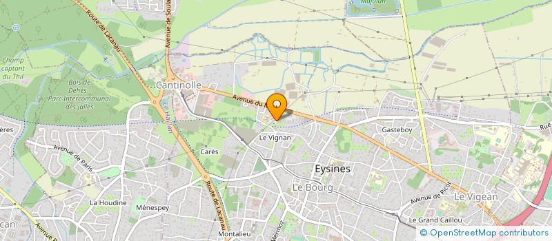 localisation de l'entreprise MADAME ANNE COUPAYE  EYSINES