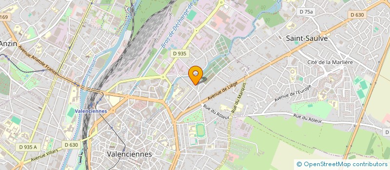 localisation de l'entreprise MADAME ANNE COURBOT à VALENCIENNES