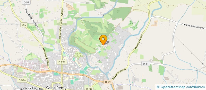 localisation de l'entreprise MADAME ANNE COURBOT  SAINT-REMY-DE-PROVENCE