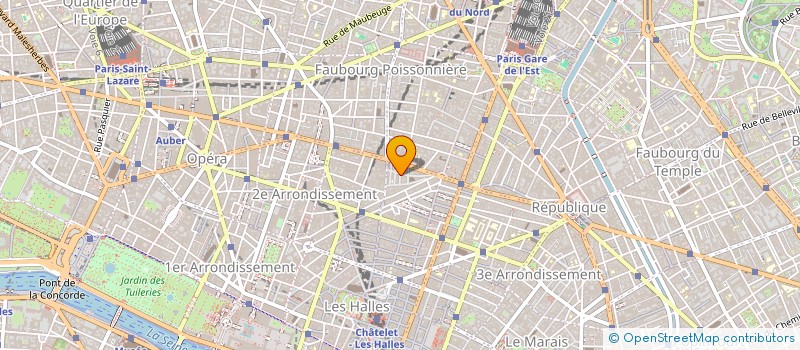 localisation de l'entreprise MADAME ANNE COURTEL à PARIS