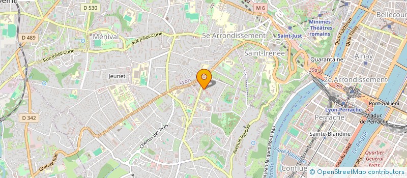 localisation de l'entreprise MADAME ANNE COURTIEU  SAINTE-FOY-LES-LYON