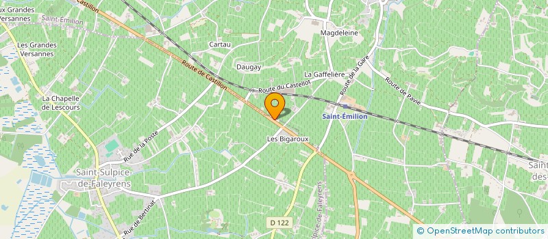 localisation de l'entreprise MADAME ANNE COUTANT  SAINT-ETIENNE-DE-LISSE