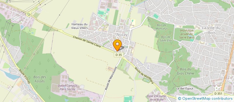 localisation de l'entreprise MADAME ANNE CRABEROU  NOZAY