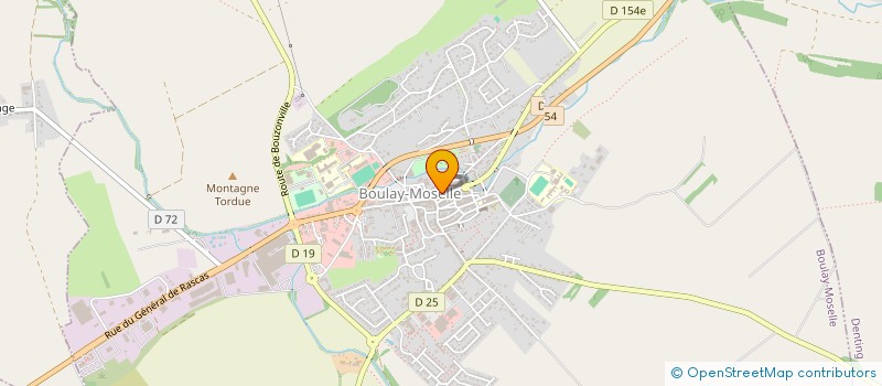 localisation de l'entreprise MADAME ANNE CREOLA  BOULAY-MOSELLE