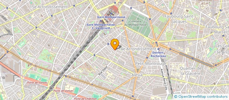 localisation de l'entreprise MADAME ANNE CRETE à PARIS
