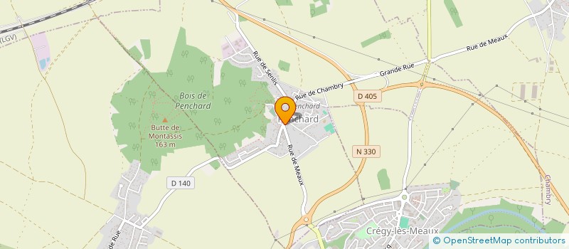 localisation de l'entreprise MADAME ANNE CRETINON  PENCHARD