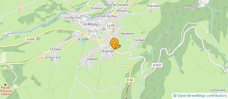 localisation de l'entreprise MADAME ANNE CROUZEIX à BESSE-ET-SAINT-ANASTAISE