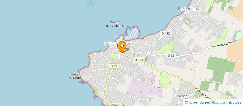 localisation de l'entreprise MADAME ANNE CRUSSON à PIRIAC-SUR-MER