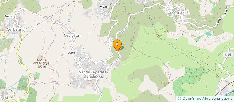 localisation de l'entreprise MADAME ANNE CUGURNO à SANTA-REPARATA-DI-BALAGNA