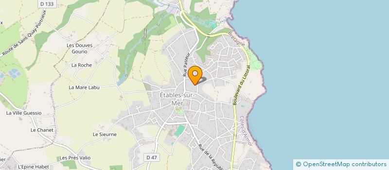 localisation de l'entreprise MADAME ANNE CUPIF à BINIC-ETABLES-SUR-MER