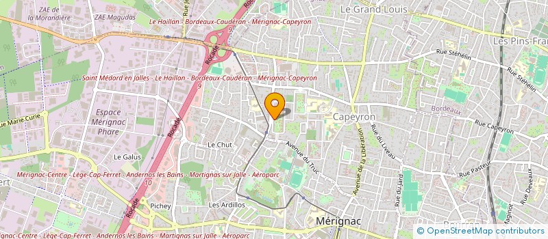 localisation de l'entreprise MADAME ANNE DADY à MERIGNAC
