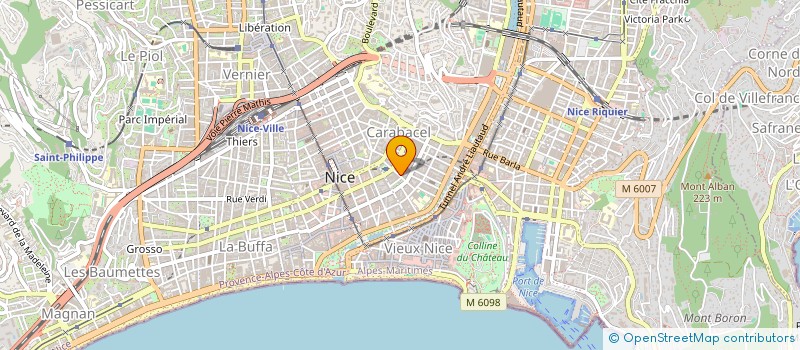 localisation de l'entreprise MADAME ANNE DAGEN à NICE
