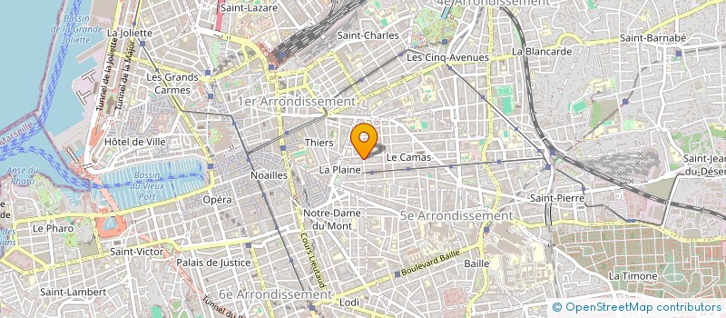 localisation de l'entreprise MADAME ANNE DANCAUSSE à MARSEILLE