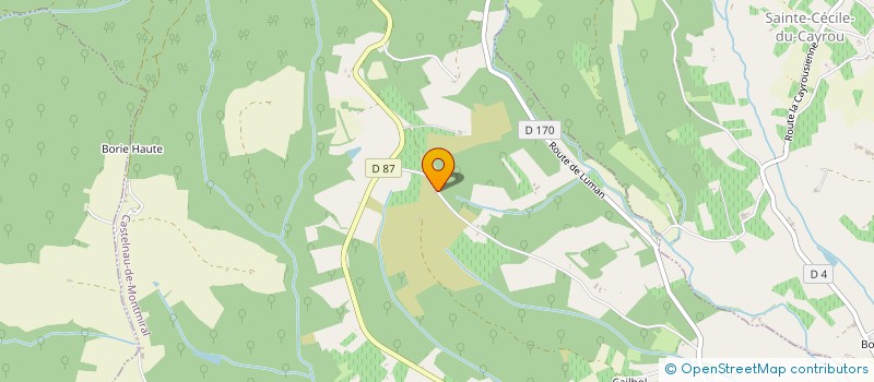 localisation de l'entreprise MADAME ANNE DANIS  CASTELNAU-DE-MONTMIRAL