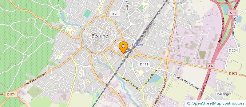 localisation de l'entreprise MADAME ANNE DAUDON à BEAUNE
