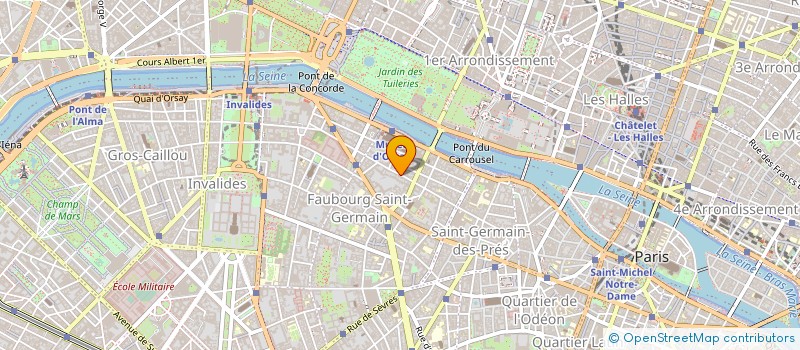 localisation de l'entreprise MADAME ANNE DAVID  PARIS