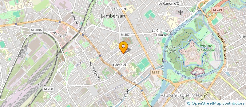 localisation de l'entreprise MADAME ANNE DAVOLI à LAMBERSART