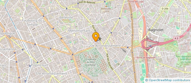 localisation de l'entreprise MADAME ANNE DE AZEVEDO  PARIS